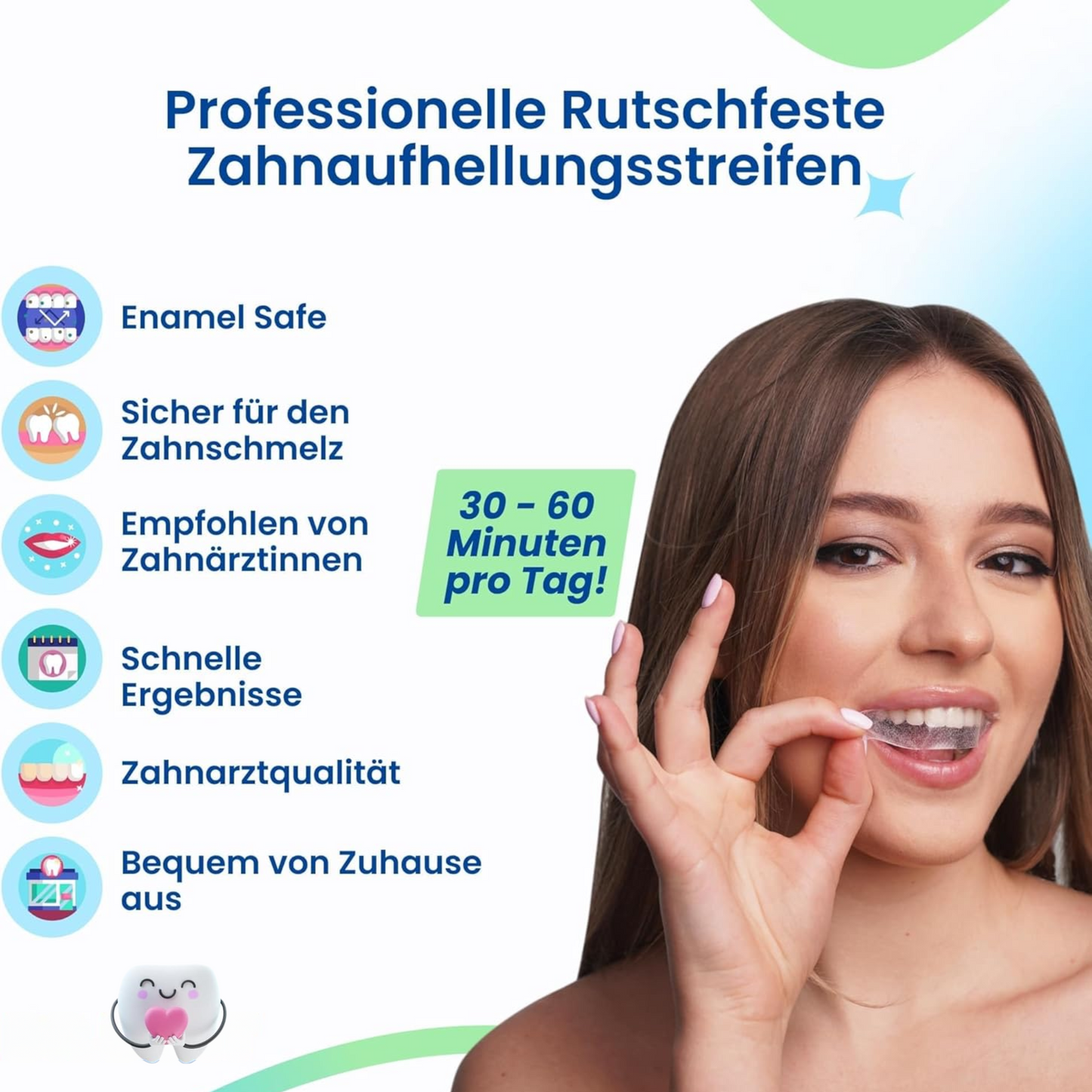 Professional Zahnaufhellungsstreifen